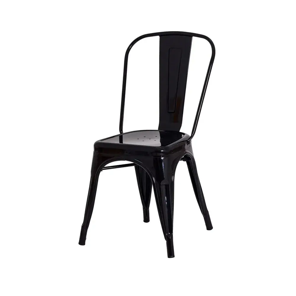 CADEIRA TOLIX IRON DESIGN PRETA