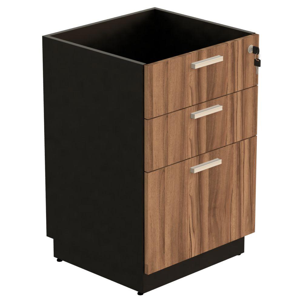 GAVETEIRO PEDESTAL 3 GAVETAS M25