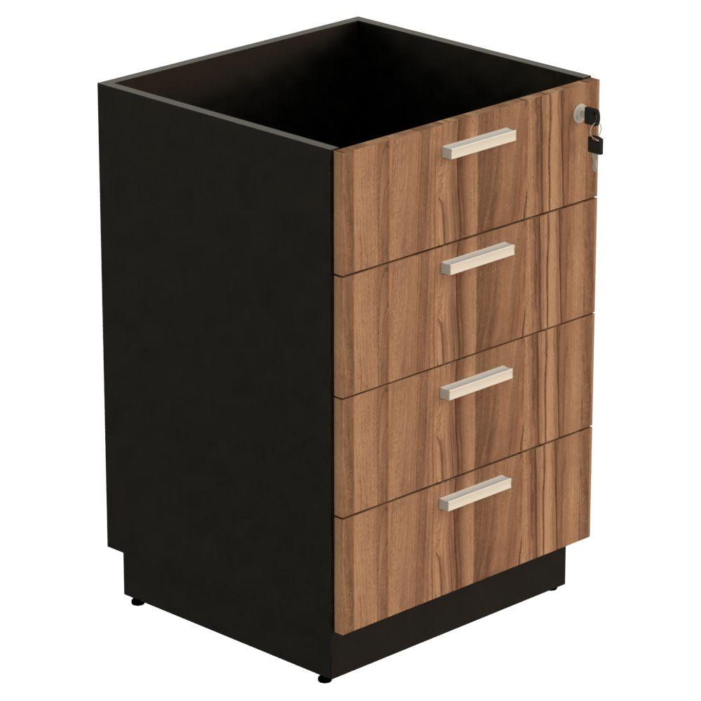 GAVETEIRO PEDESTAL 4 GAVETAS M25