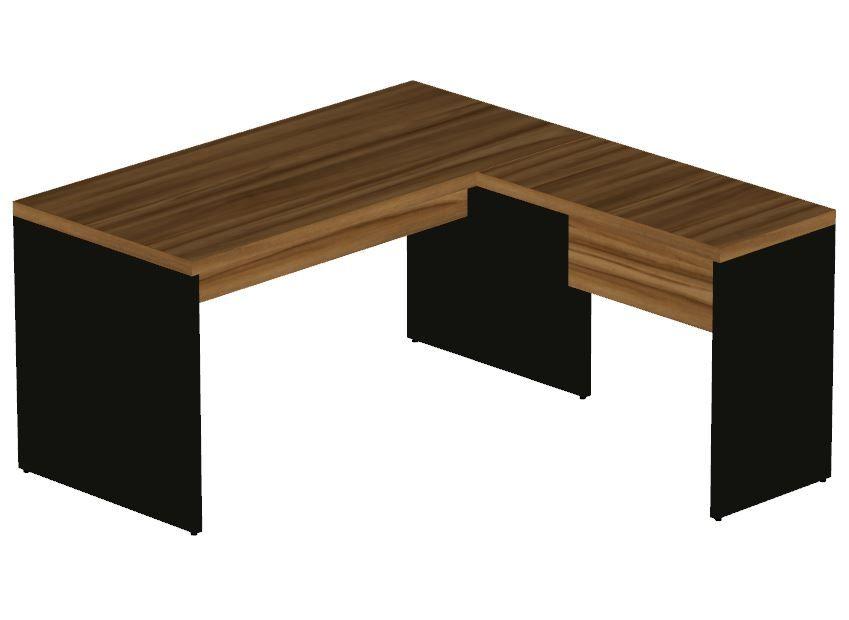 MESA RETA COM AUXILIAR M40